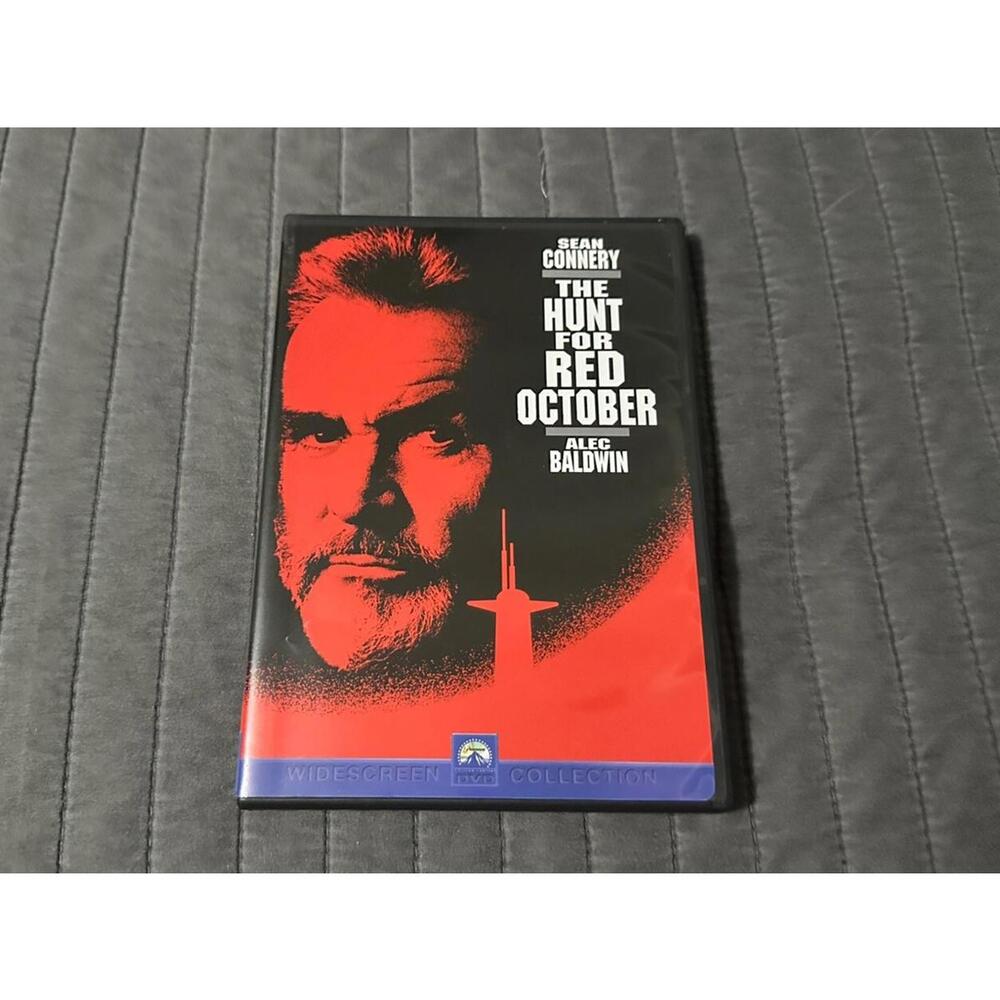 The Hunt for Red October (DVD, 1990) Classic Movie Sean Connery Alec Baldwin